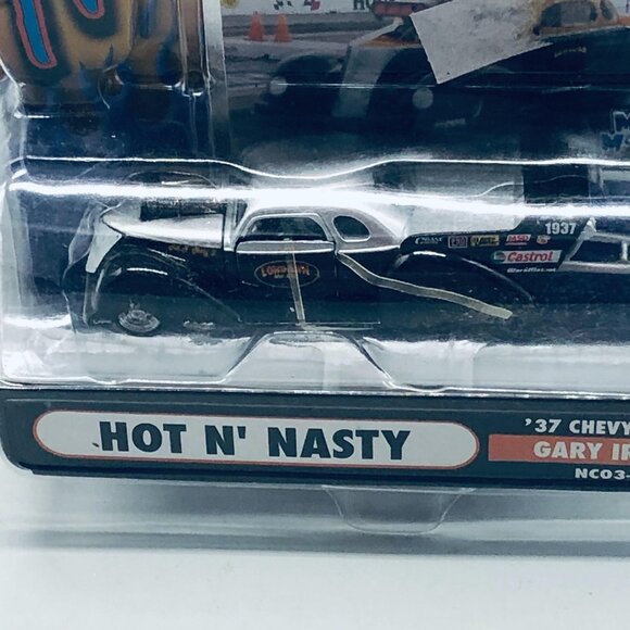 Muscle Machines nitro coupe hot n nasty 37 chevy coupe Gary 1.:64 scale READ NEW - Picture 2 of 12